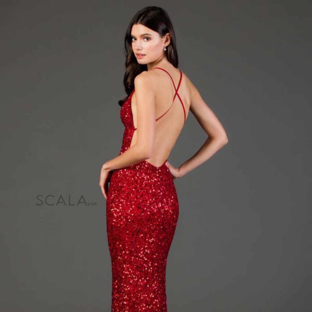 Red Scala Prom Dress